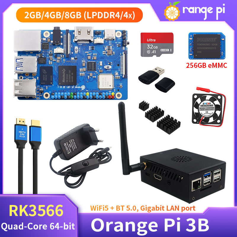 Rockchip Rk3588 Development Board - Одноплатный компьютер Orange Pi 3B с