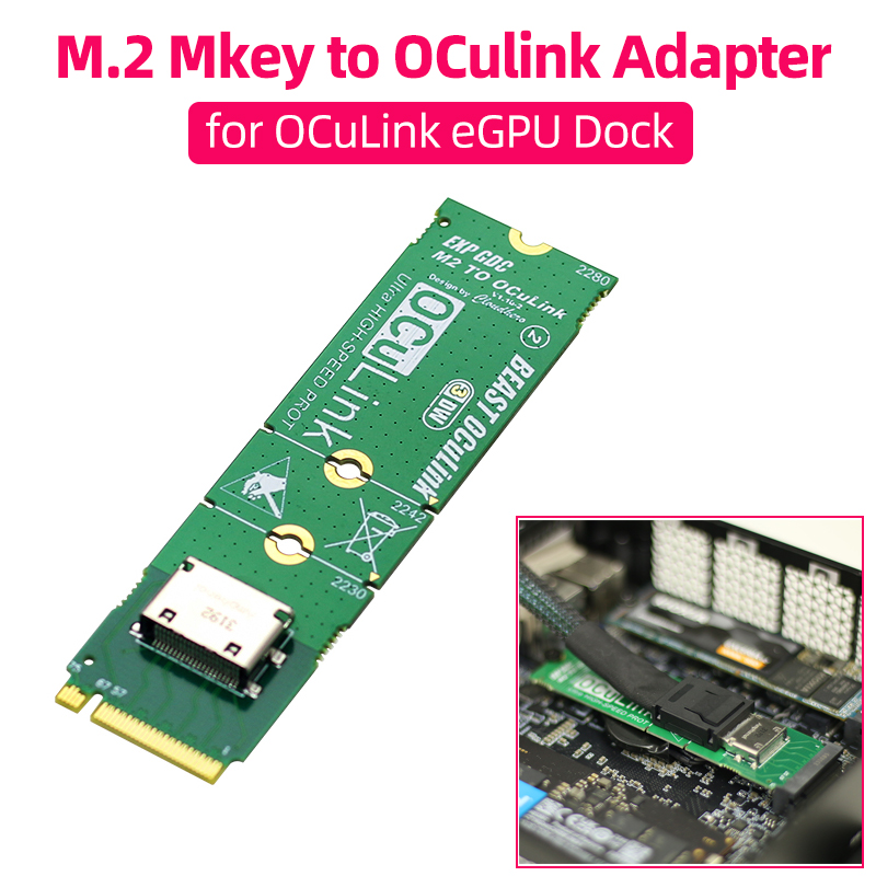 Адаптер NVME M.2 M Key to OCuL – обзор и цена Oculink Egpu Mini Pc